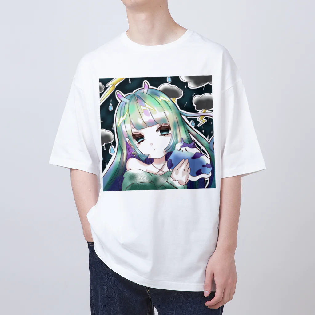 うみうしいるる🐬のうみうしいるる オーバーサイズTシャツ