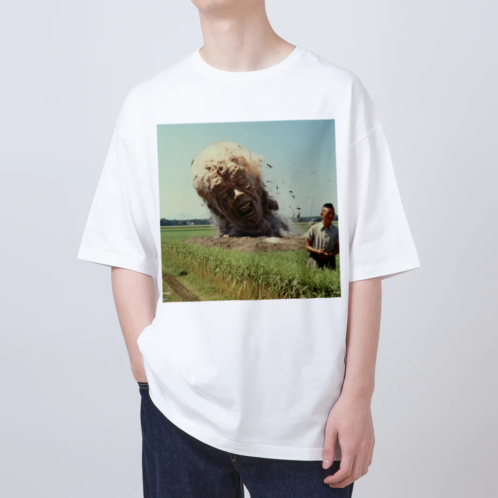 くるぷりの巨大頭部爆発 Oversized T-Shirt