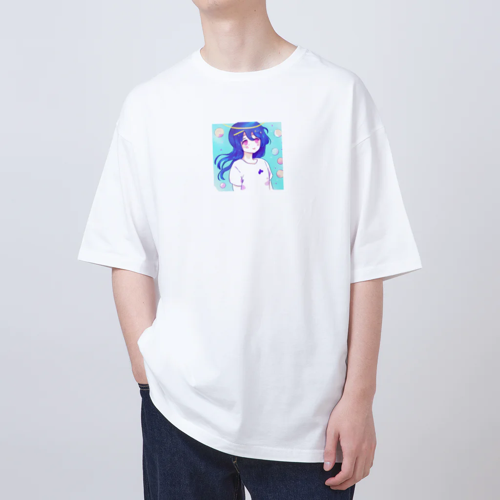 the blue seasonのピスケス Oversized T-Shirt