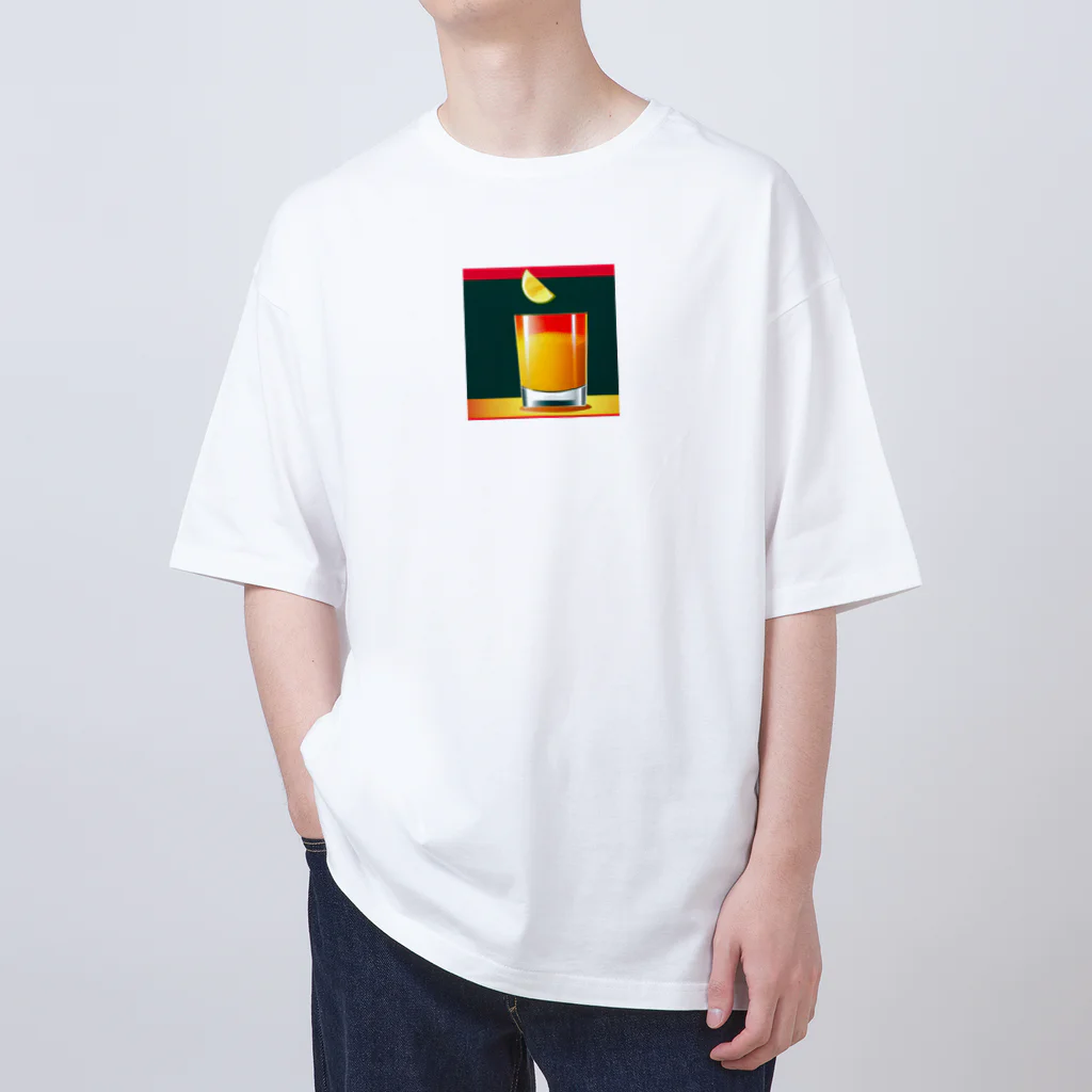 洋服好きな男の子 のお酒好き集まれー Oversized T-Shirt