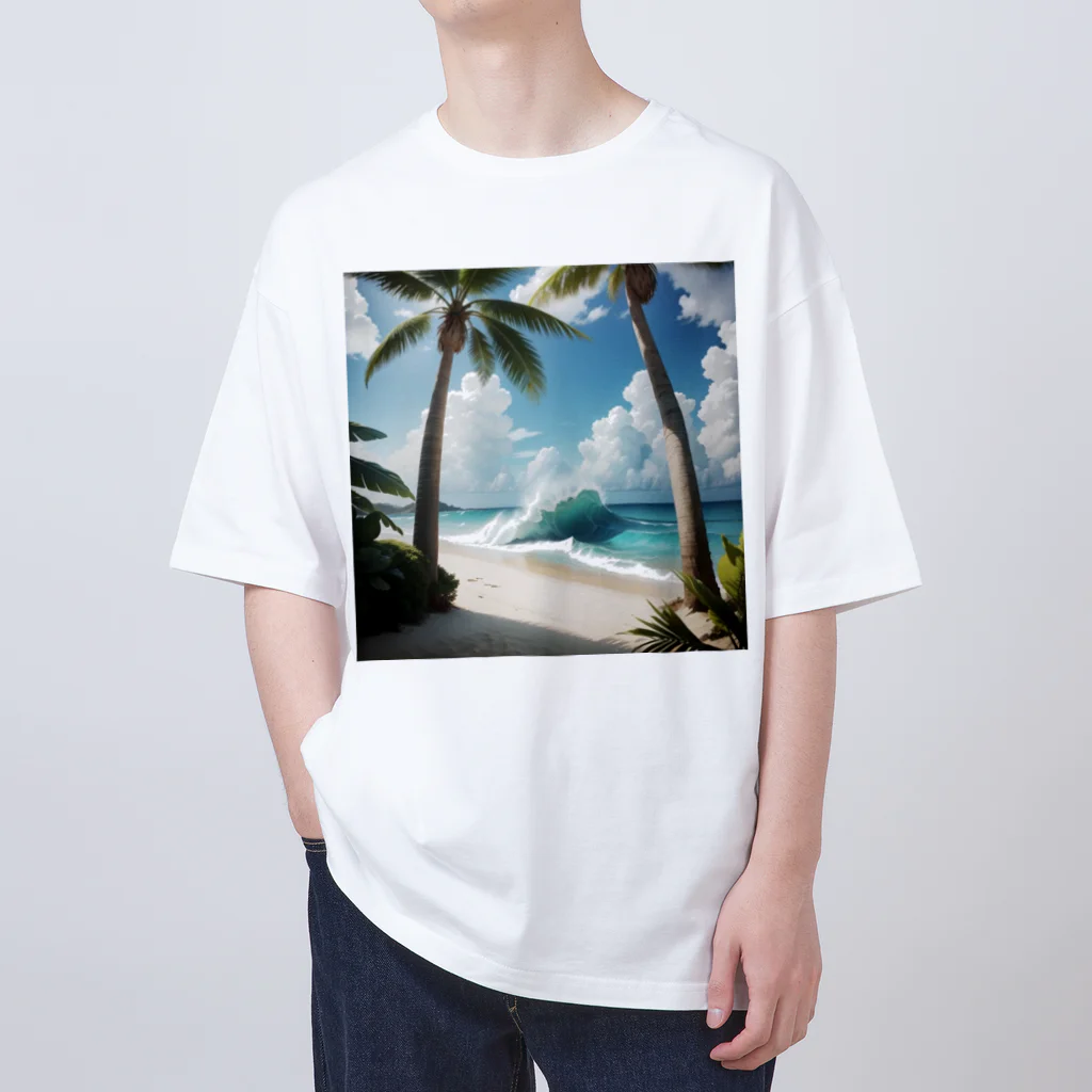 futoshijapaneseのカリフォルニア スタイル Oversized T-Shirt