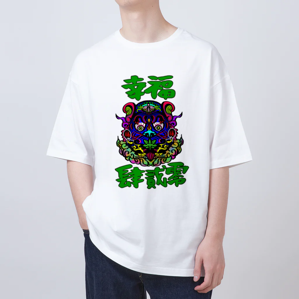 JINPIN (仁品)の草達磨 Oversized T-Shirt