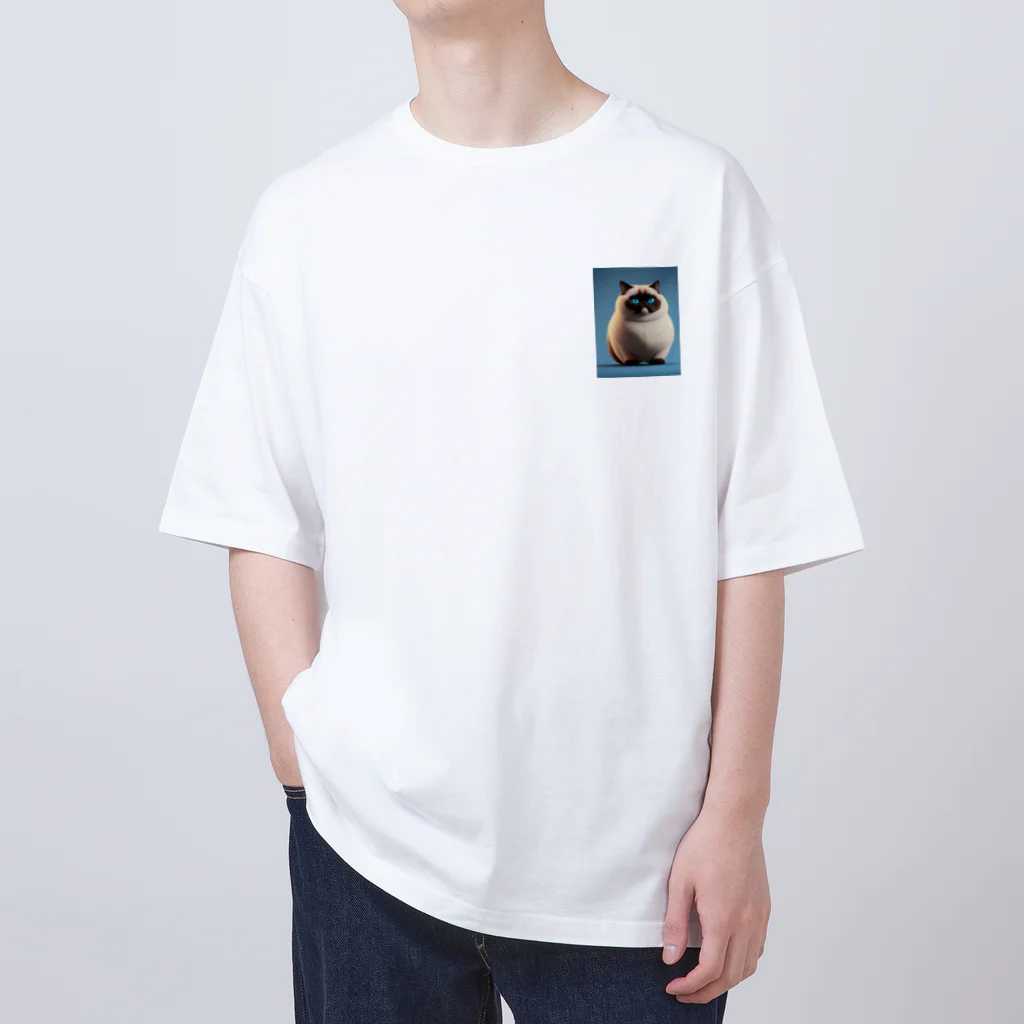 marucoo15のぽちゃしゃむ Oversized T-Shirt