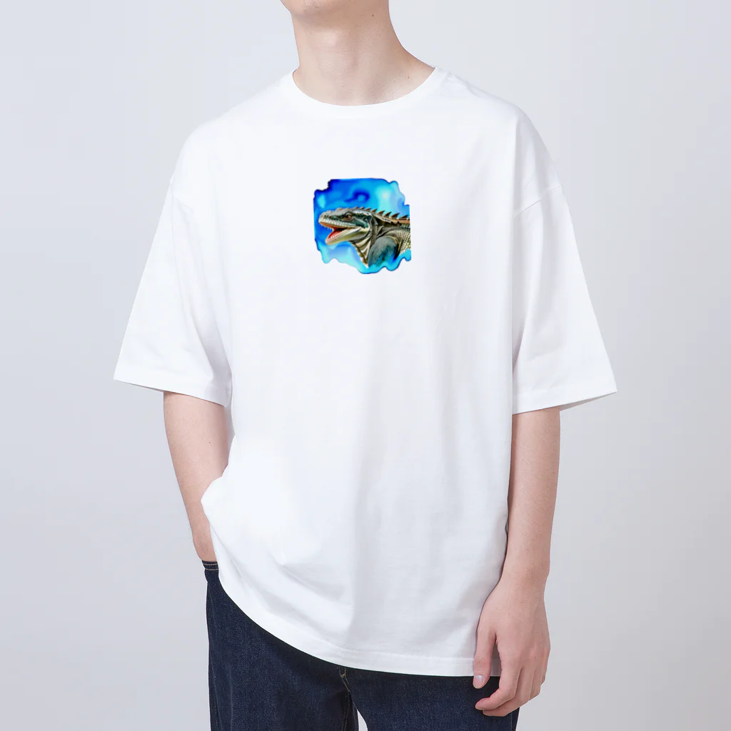 ZUKASAMAの迫るオオトカゲ🦎 Oversized T-Shirt