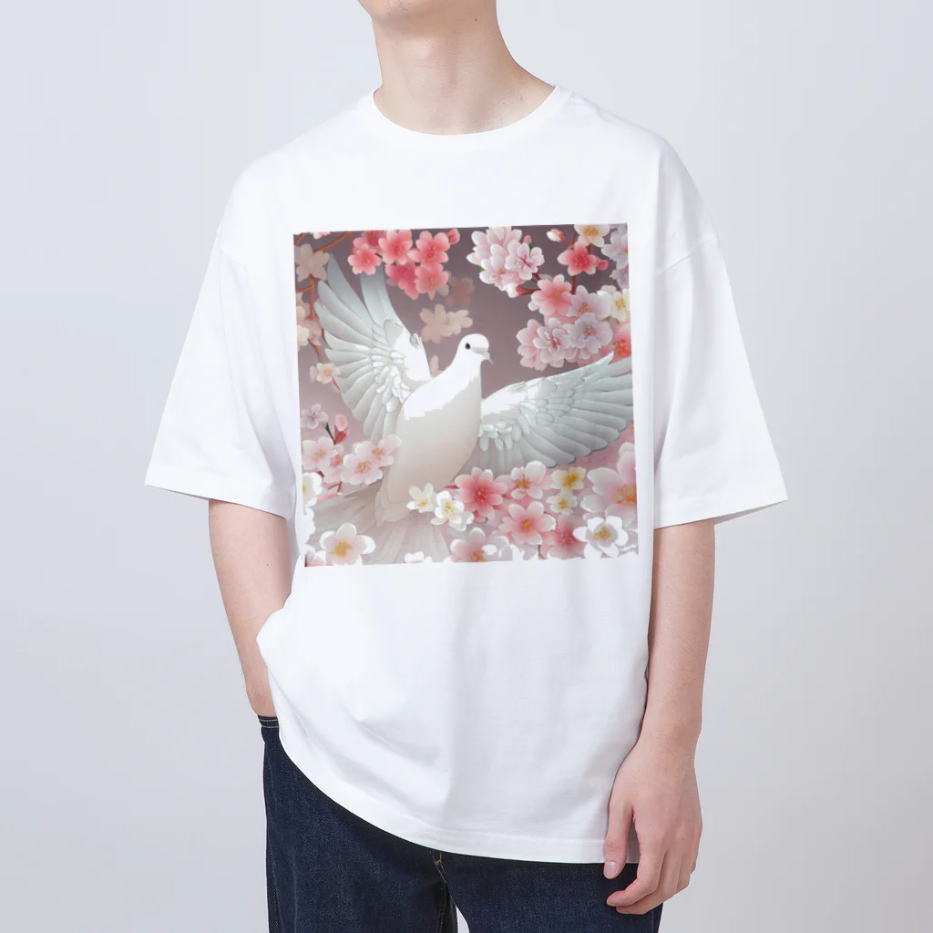 こりすまるの夢幻　鳩　優雅 Oversized T-Shirt
