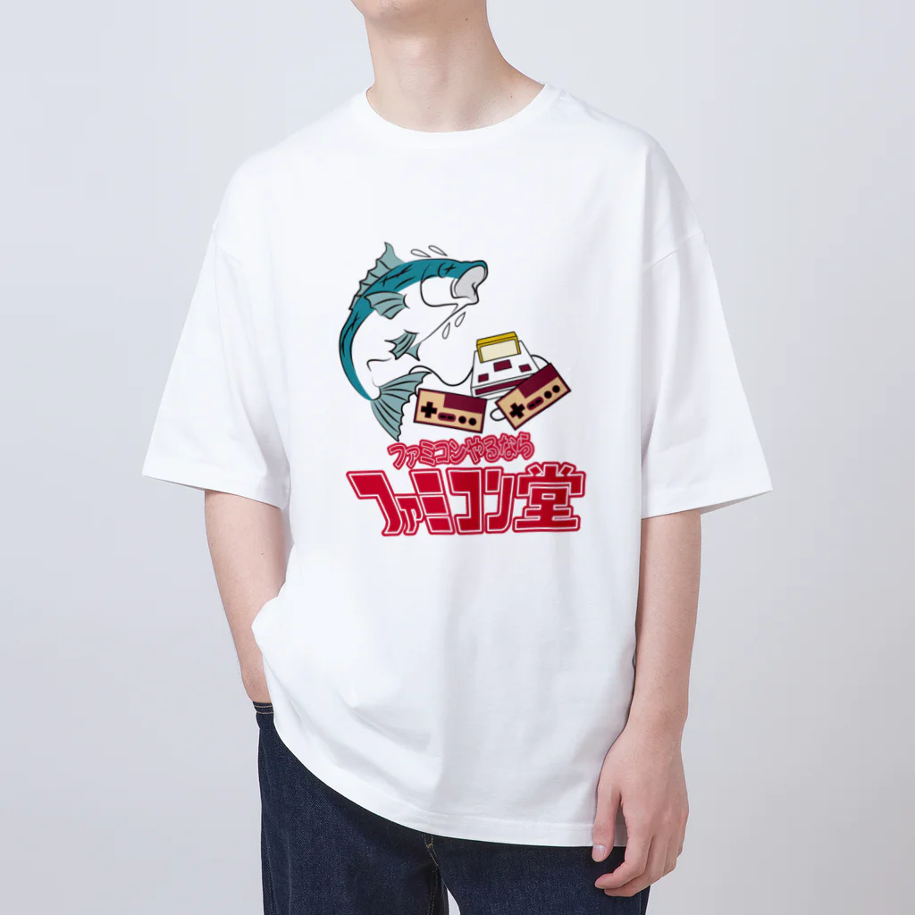 オサカナ店長（ファミコン堂）のファミコン堂　オサカナ店長 Oversized T-Shirt