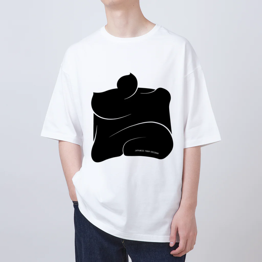 Freedom_MinecraftのJapanese form freedom [Black] Oversized T-Shirt