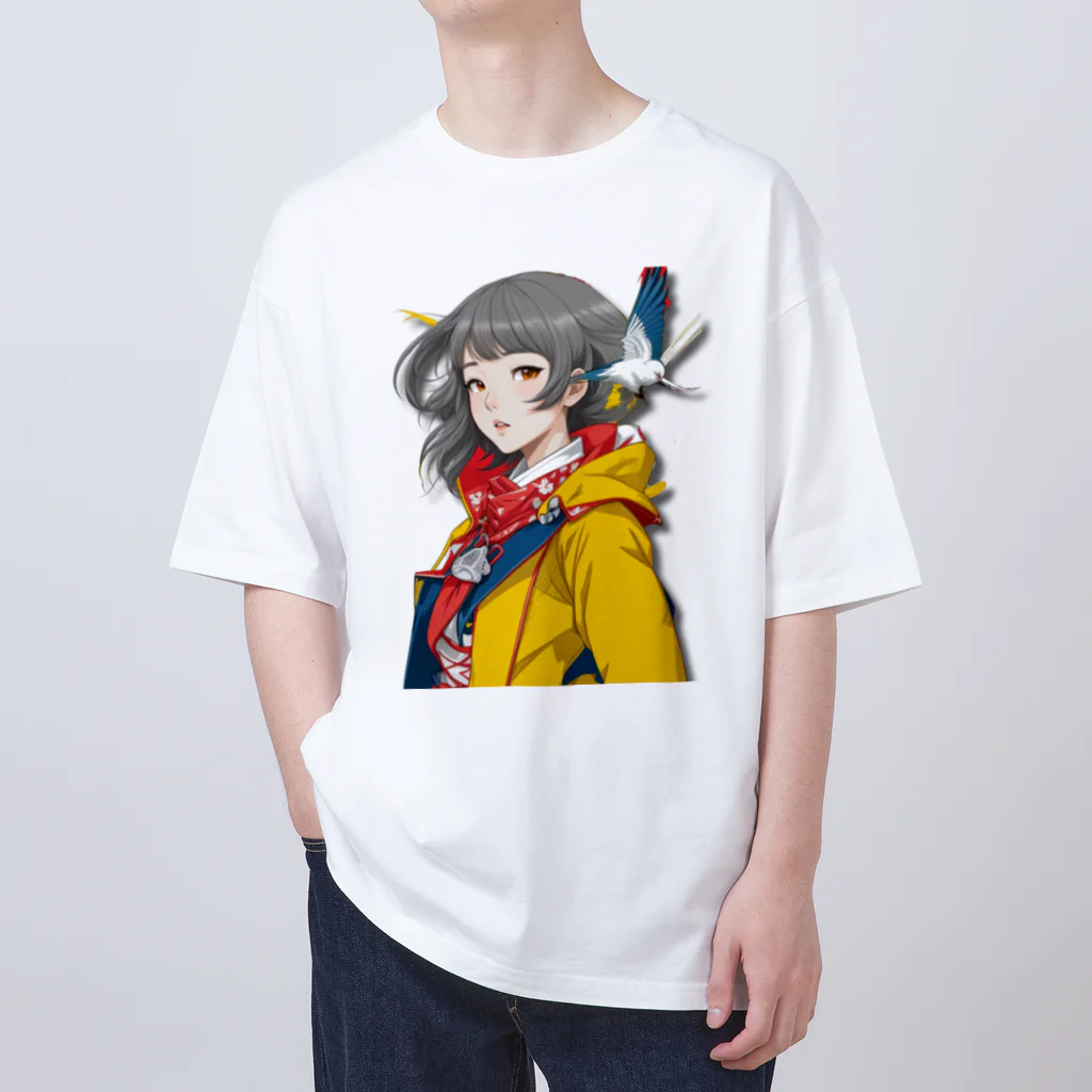 大正レトロJYOSIの大正レトロJYOSI　レイナ Oversized T-Shirt