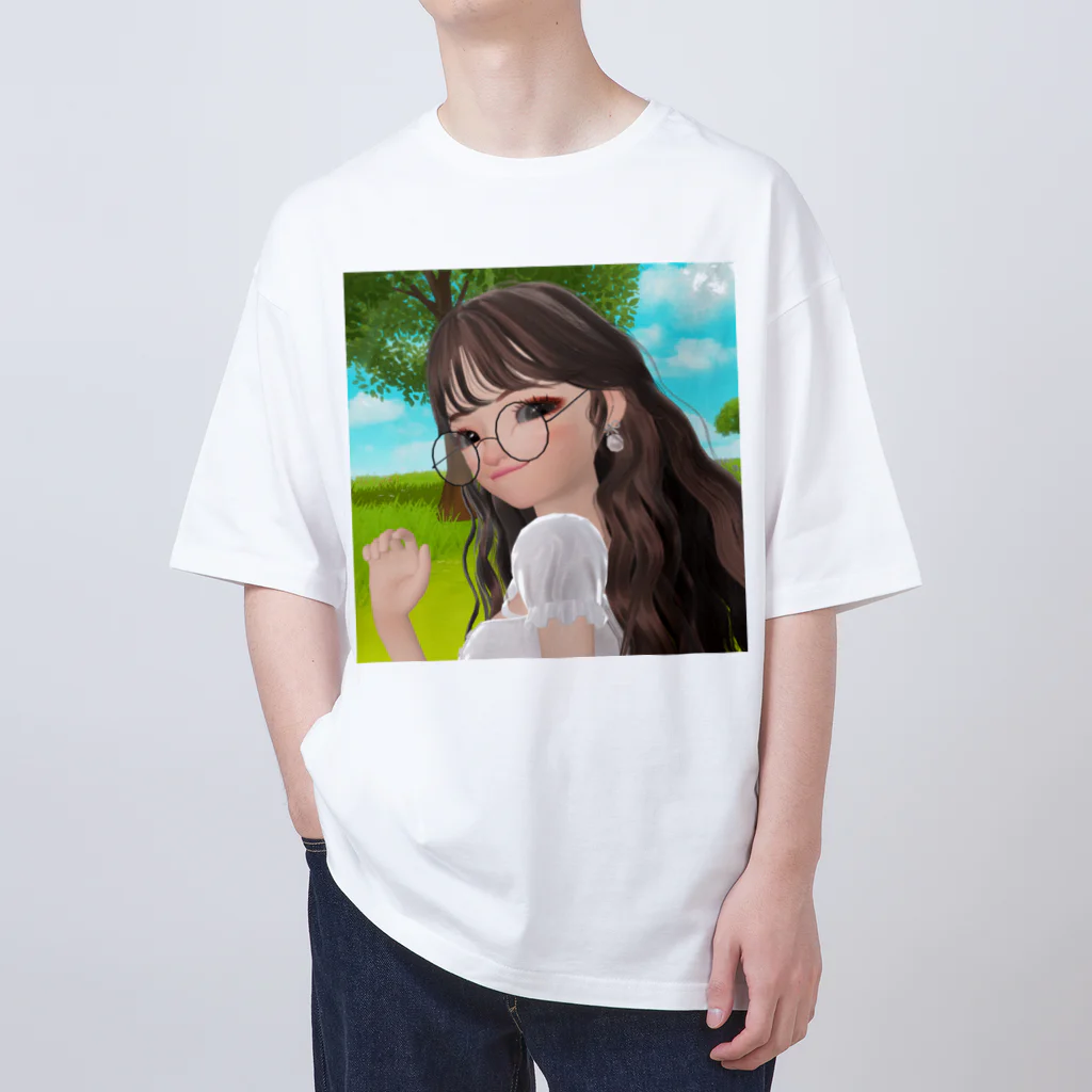 らーたんの眼鏡女子 Oversized T-Shirt