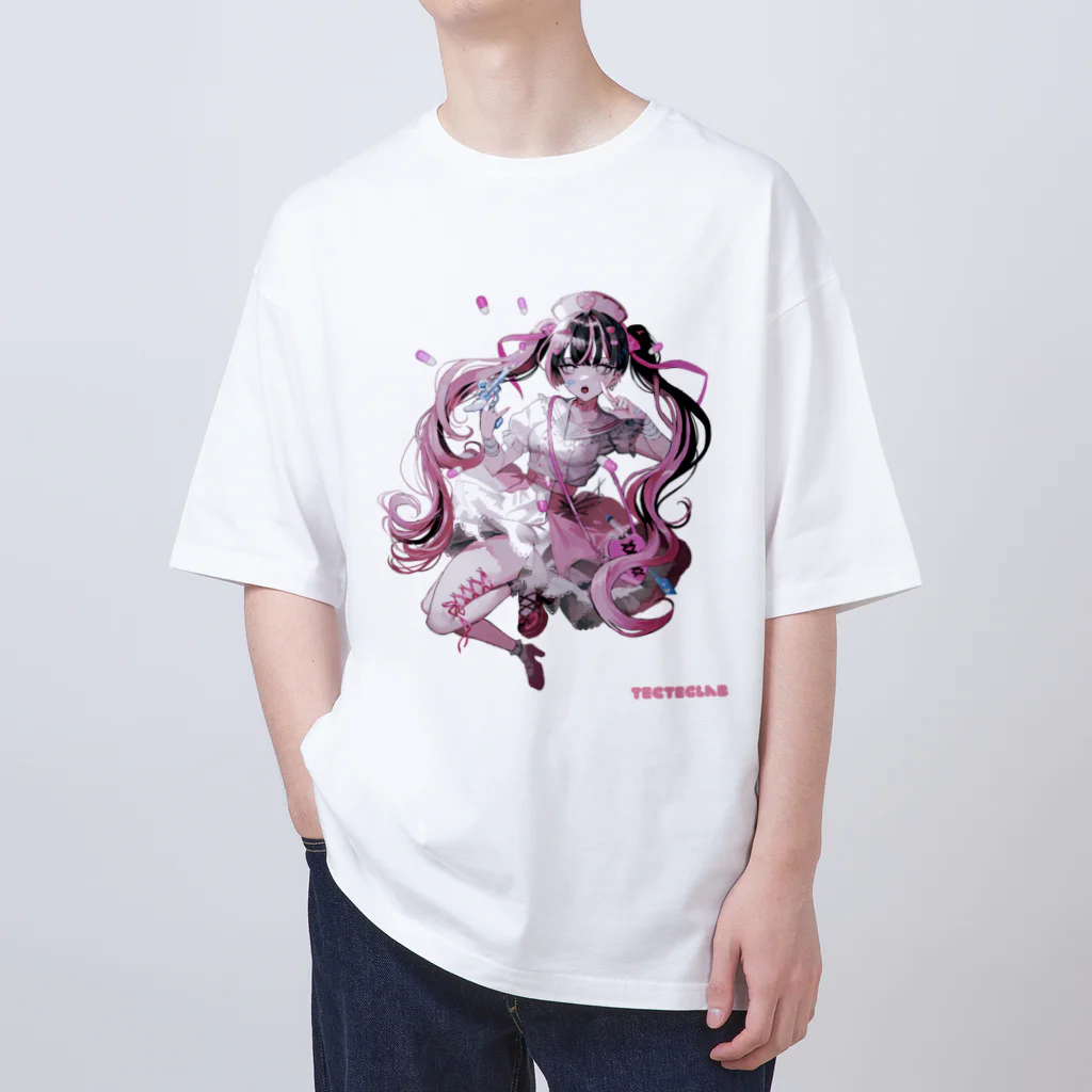 tekuteku_Labの魔法少女☆救済ちゃん オーバーサイズTシャツ