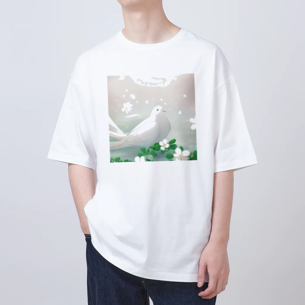 こりすまるの夢幻　鳩　清ら Oversized T-Shirt