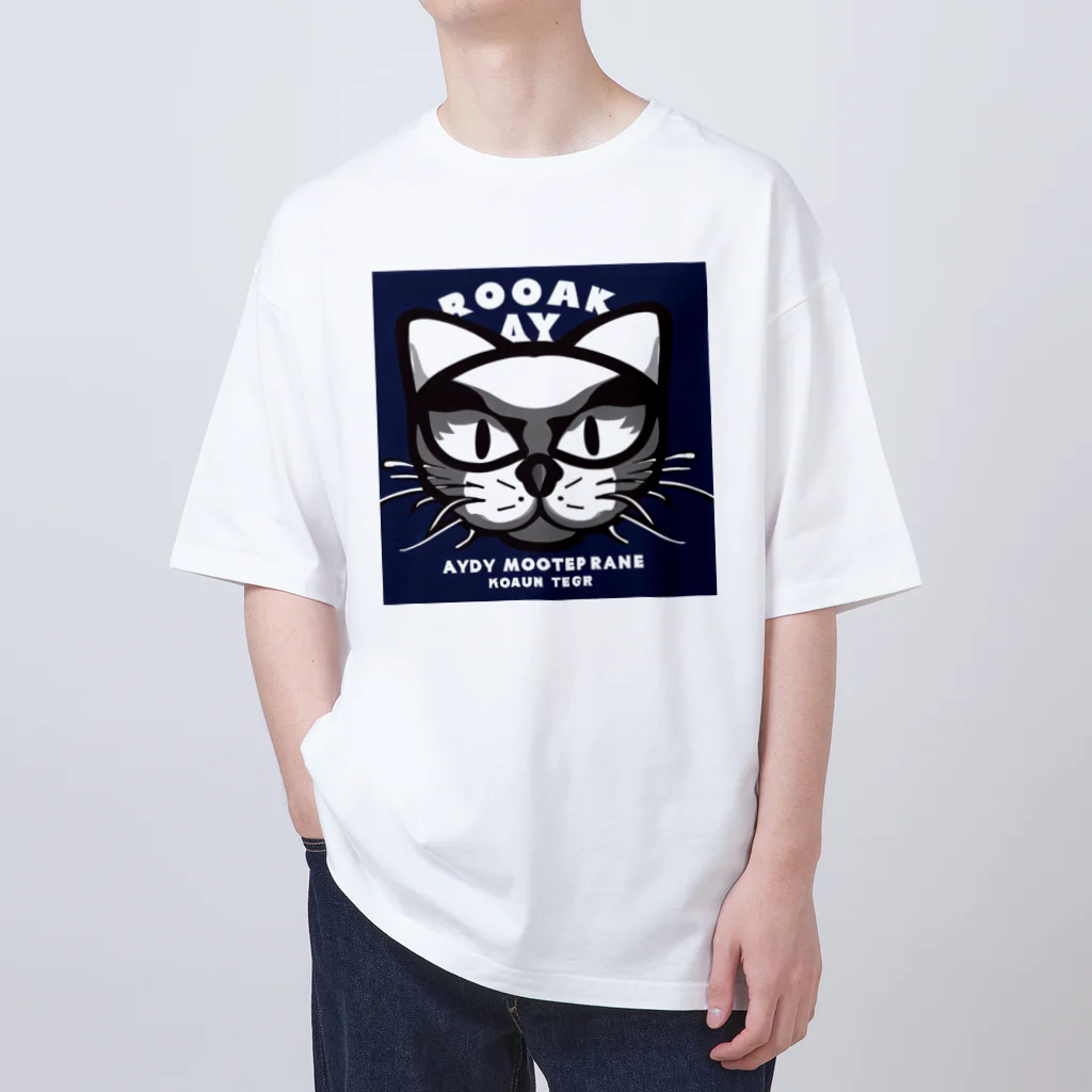 summerSHOPのロックな猫 オーバーサイズTシャツ