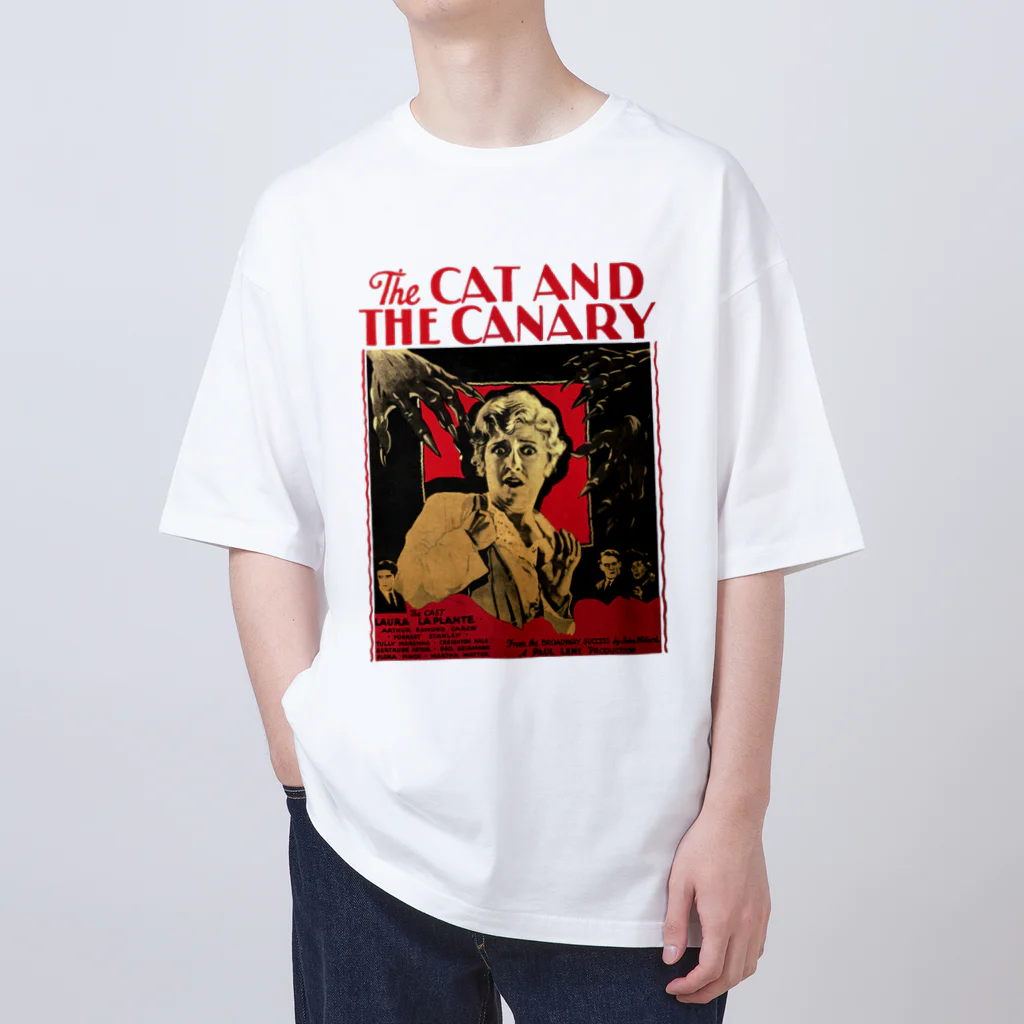 Saza-nami Antique designのTHE CAT AND THE CANARY オーバーサイズTシャツ