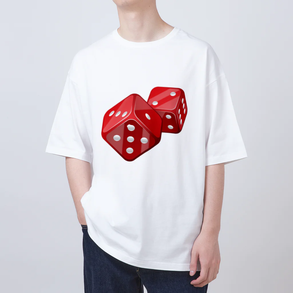 COOL&SIMPLEのRed Dice オーバーサイズTシャツ