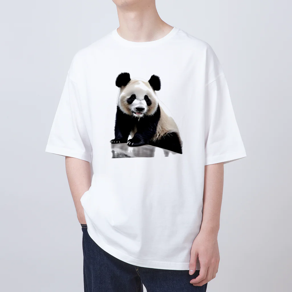 パンダリアンのパンダグッズ🐼 Oversized T-Shirt