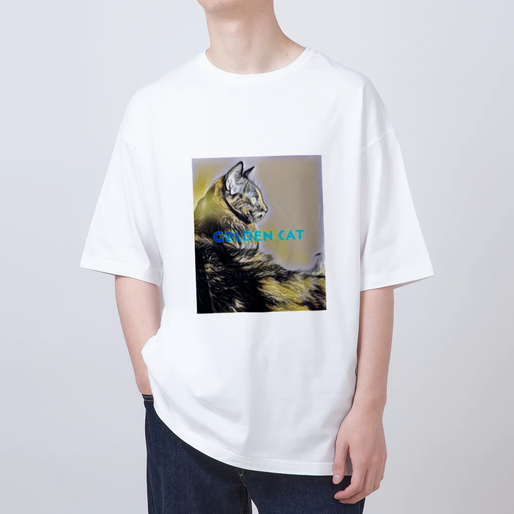 akitadaijinのgolden cat Oversized T-Shirt