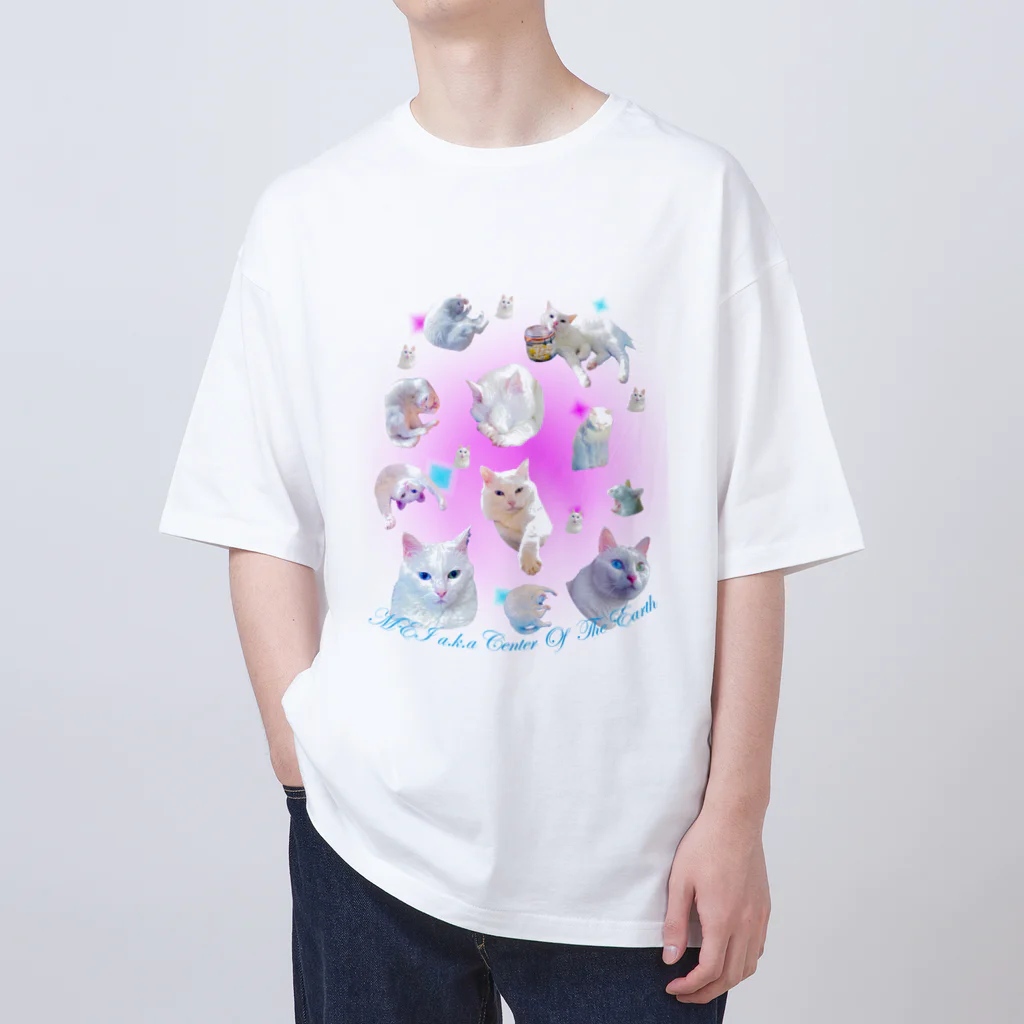 little meiのMEI a.k.a Center of the Earth  Oversized T-Shirt