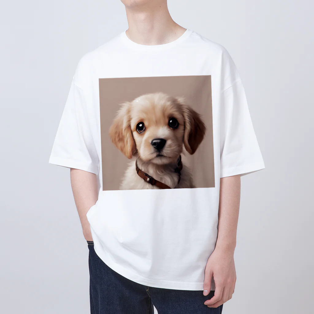 kunkun1048のめちゃカワ犬 オーバーサイズTシャツ