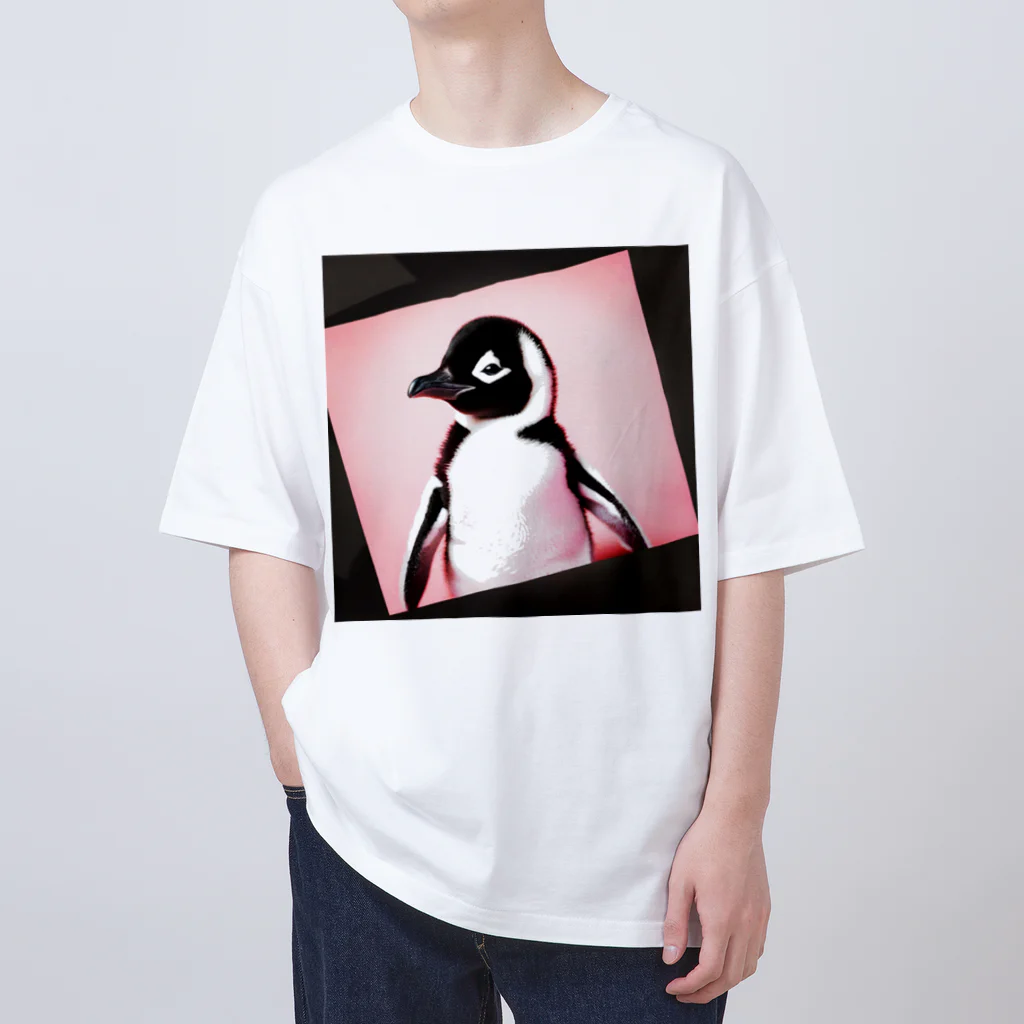 blackcofee12のペンギン赤ちゃん Oversized T-Shirt