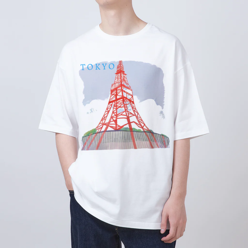 JapanのTOKYO_01 オーバーサイズTシャツ