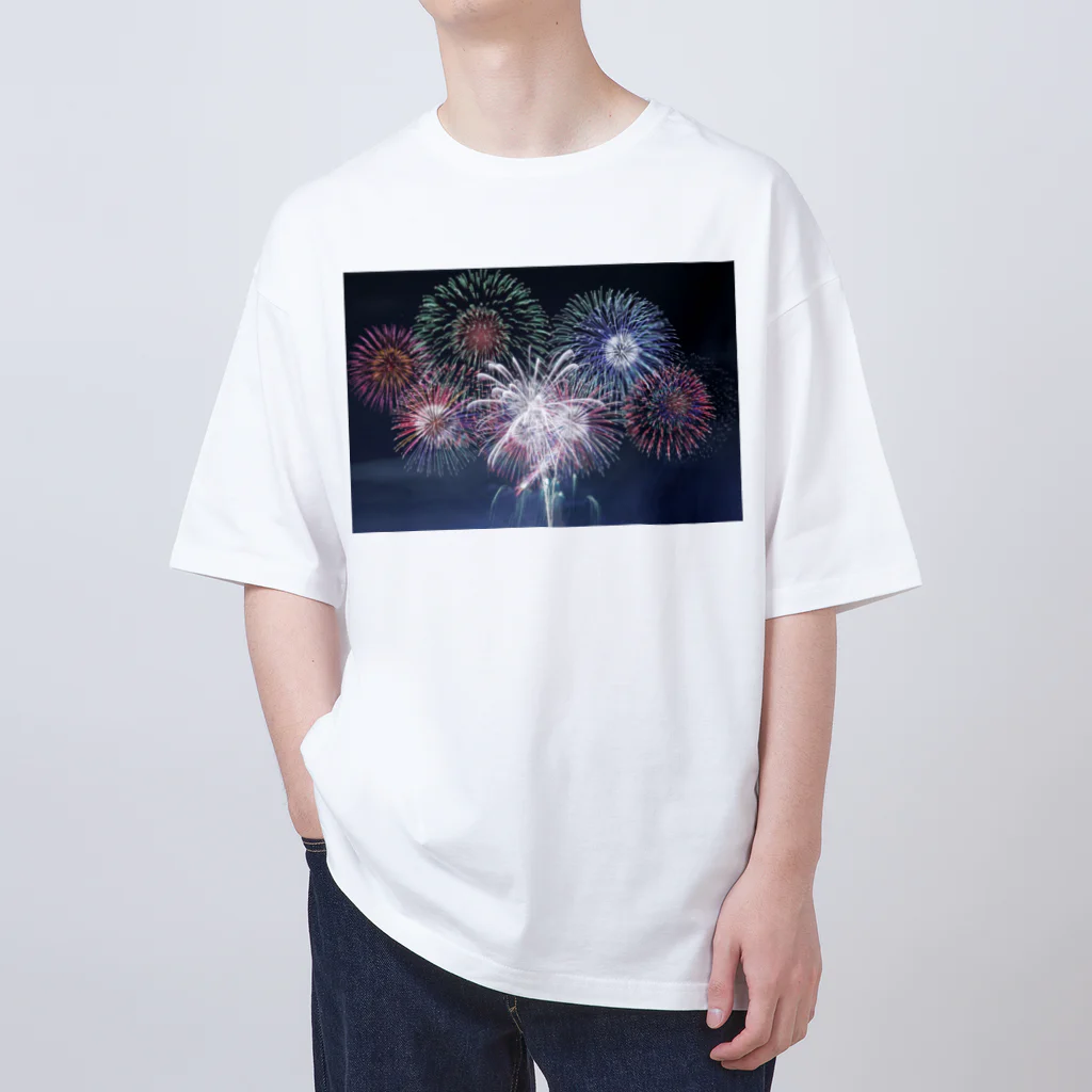 はろーの花火 Oversized T-Shirt