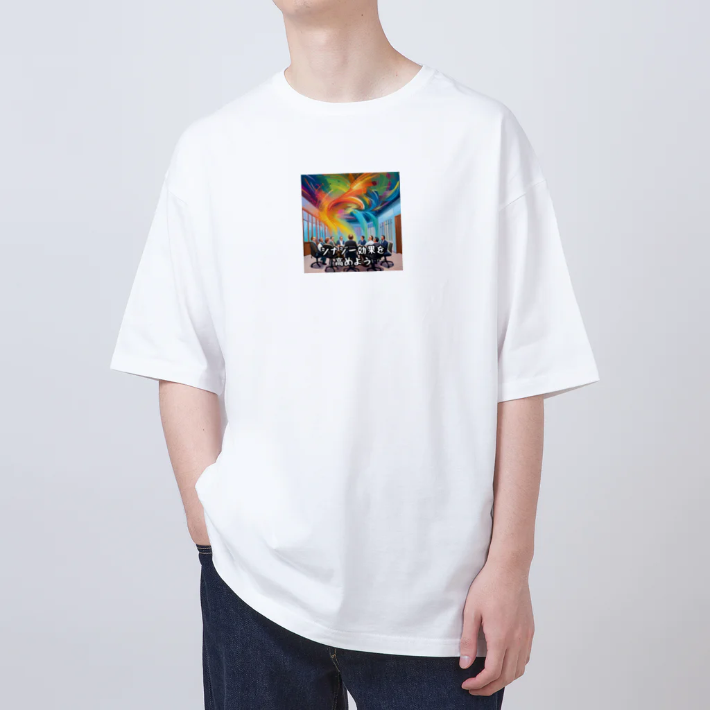 Dondon_designの意識高い系サラリーマン Oversized T-Shirt