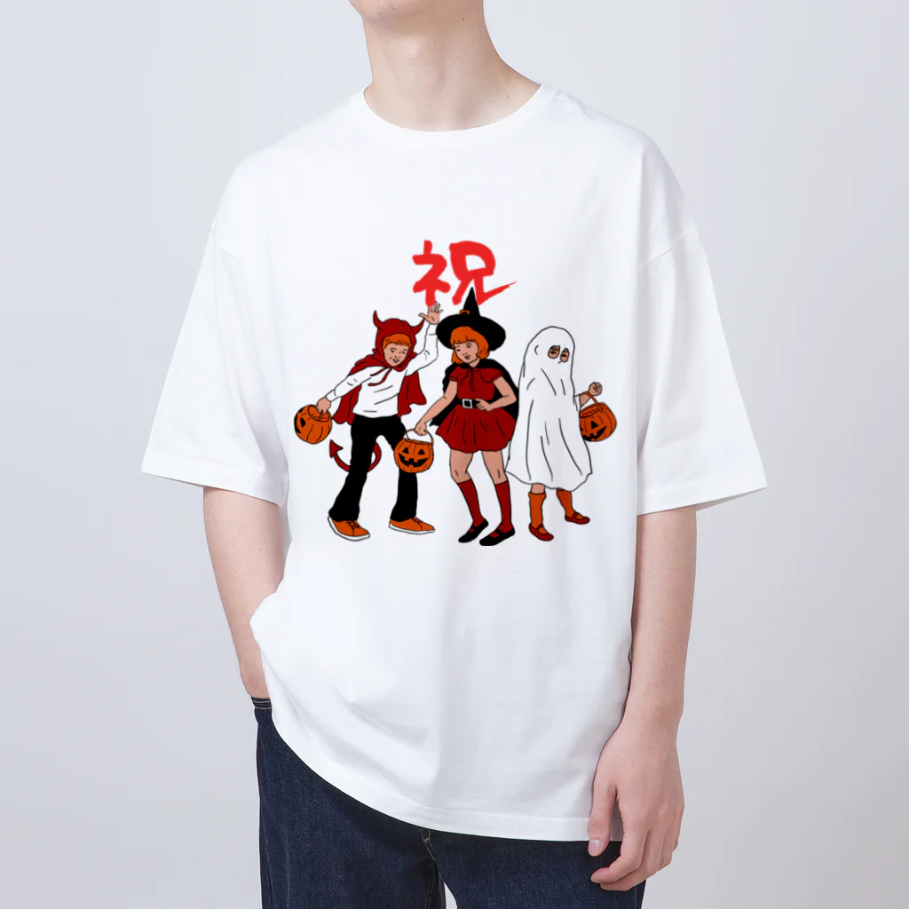 suke-maruruのハロウィン祝 Oversized T-Shirt