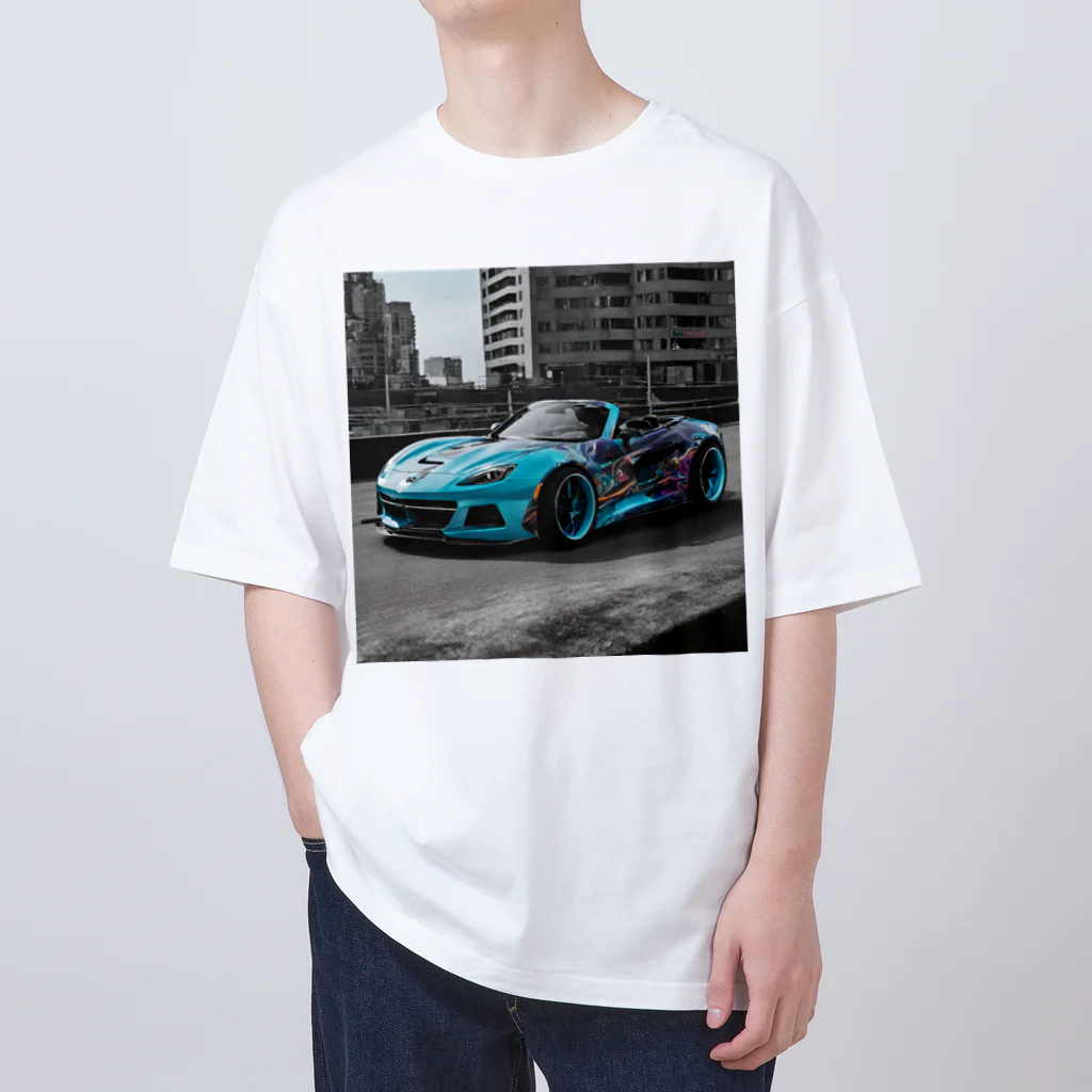 スターキャドウのかっこいい車のグッズ Oversized T-Shirt