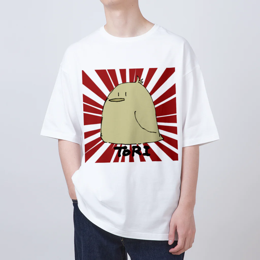 yakumo_penguinのTORI オーバーサイズTシャツ