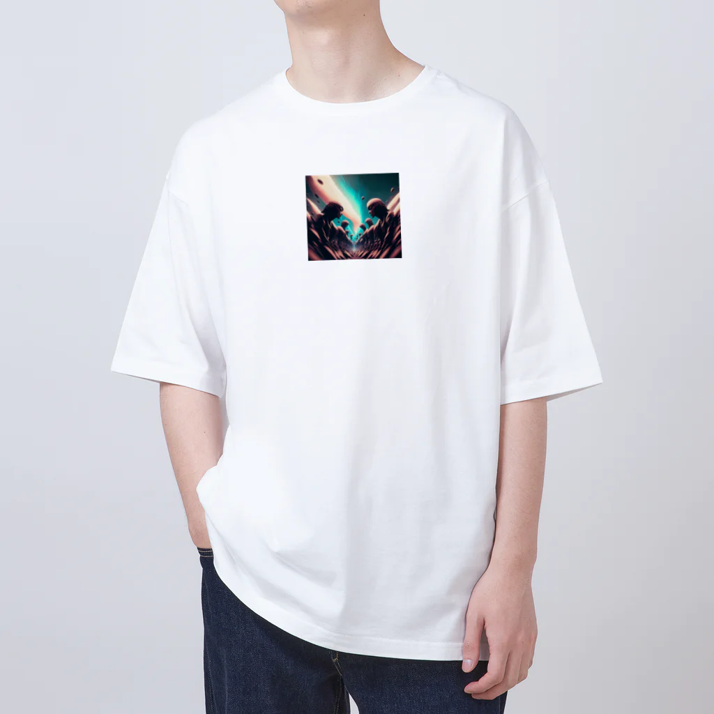 AMUのネル宇宙 Oversized T-Shirt