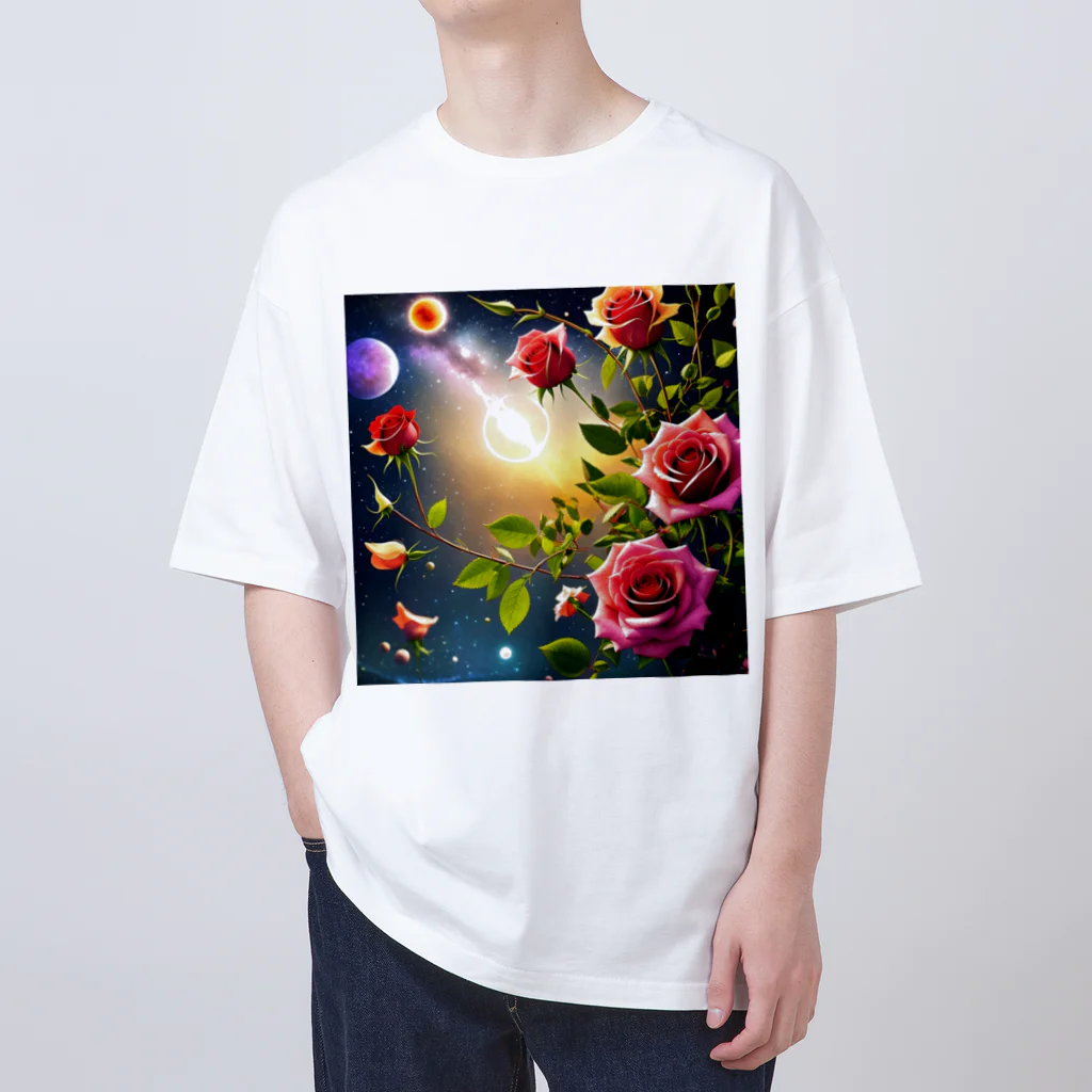 reonasdの情熱の神秘薔薇 Oversized T-Shirt