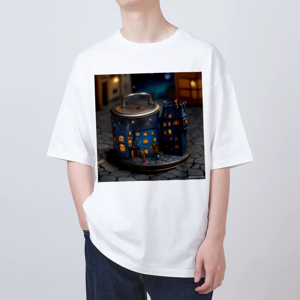 ChromastrAlの 星空缶 Oversized T-Shirt