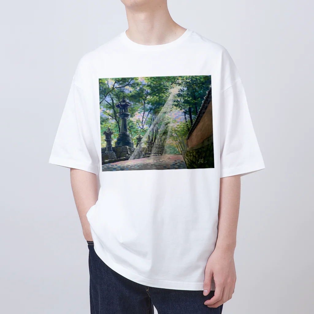 アクリル絵のfuのサンドウ Oversized T-Shirt