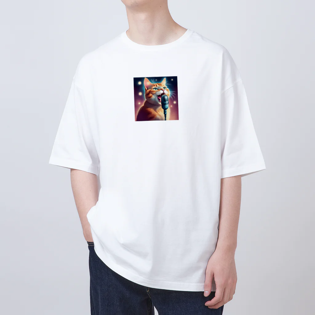 tombero20009の良い声の猫 Oversized T-Shirt