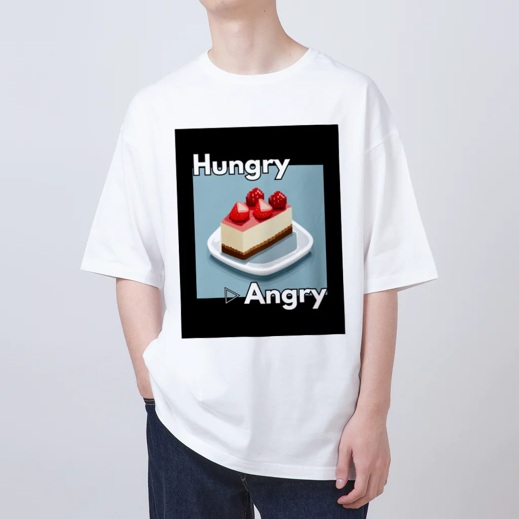 hAngryの【NYチーズケーキ】hAngry Oversized T-Shirt