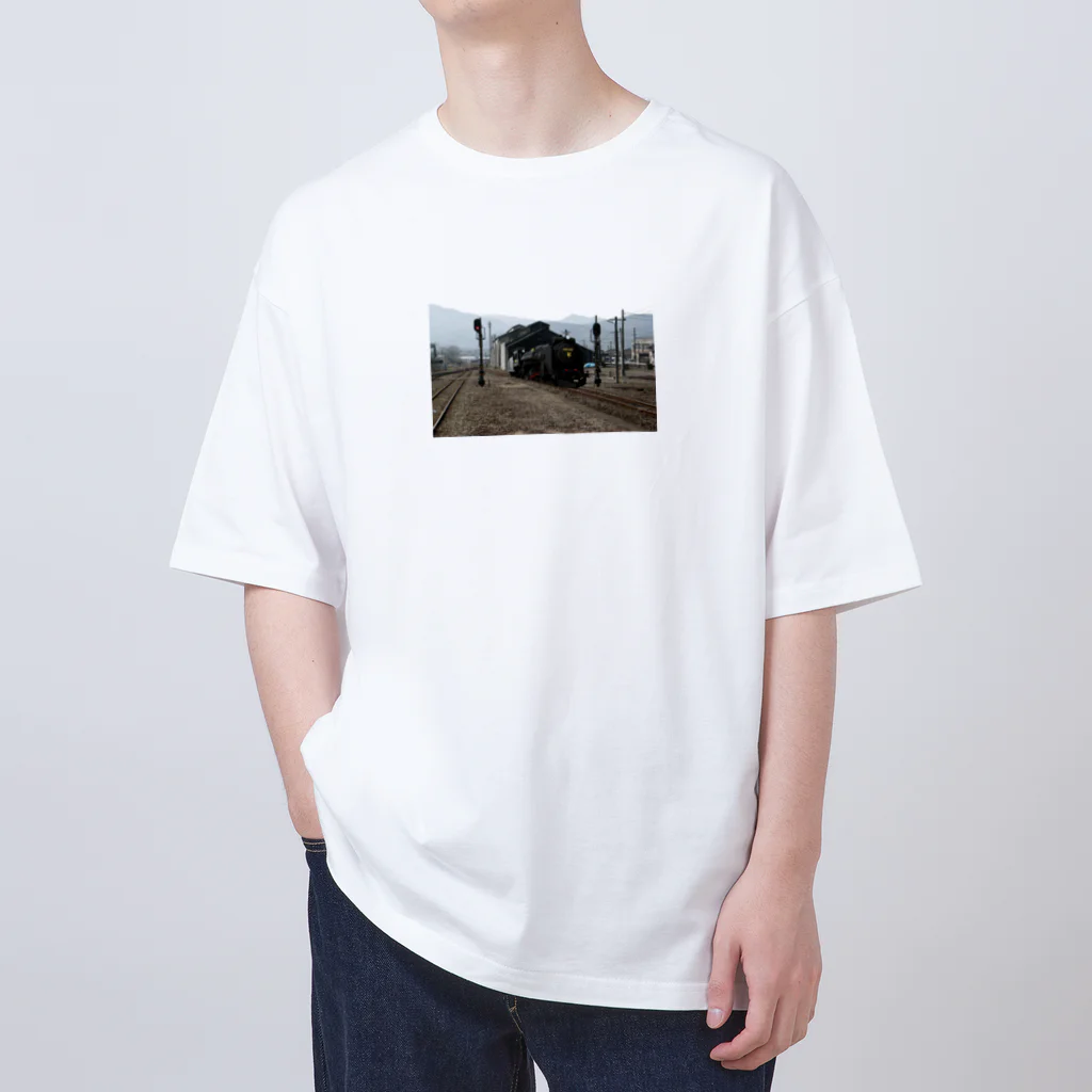 hosolltutiの３CGの懐かしのD51 Oversized T-Shirt