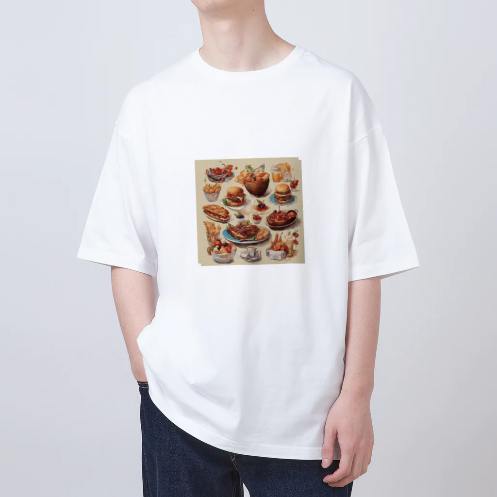 a_chan24の食べたい物 Oversized T-Shirt