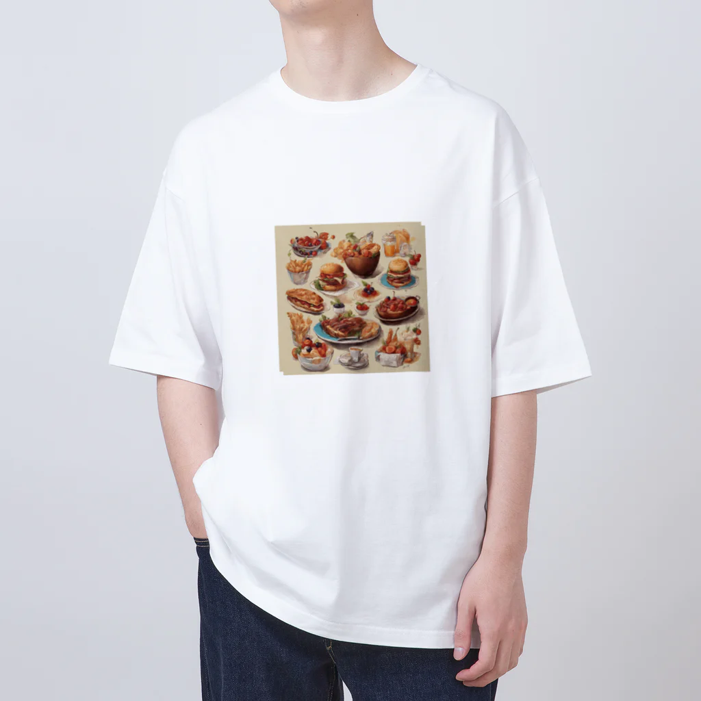 a_chan24の食べたい物 オーバーサイズTシャツ