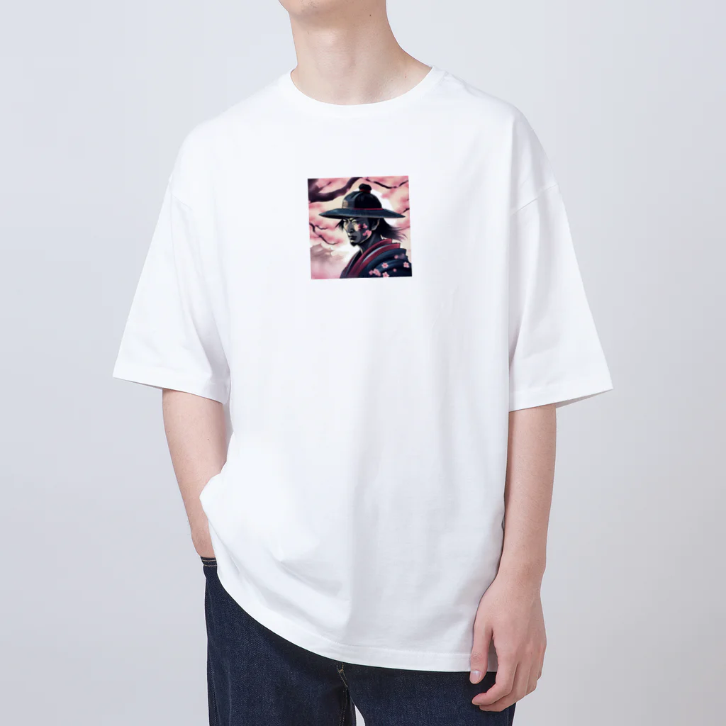 samurai-isの桜とサムライ Oversized T-Shirt