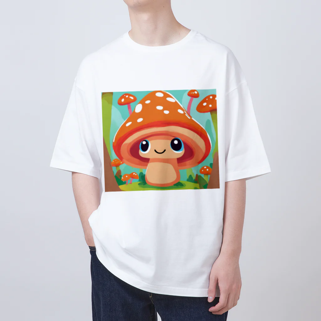 fukuzahのキノコちゃん Oversized T-Shirt