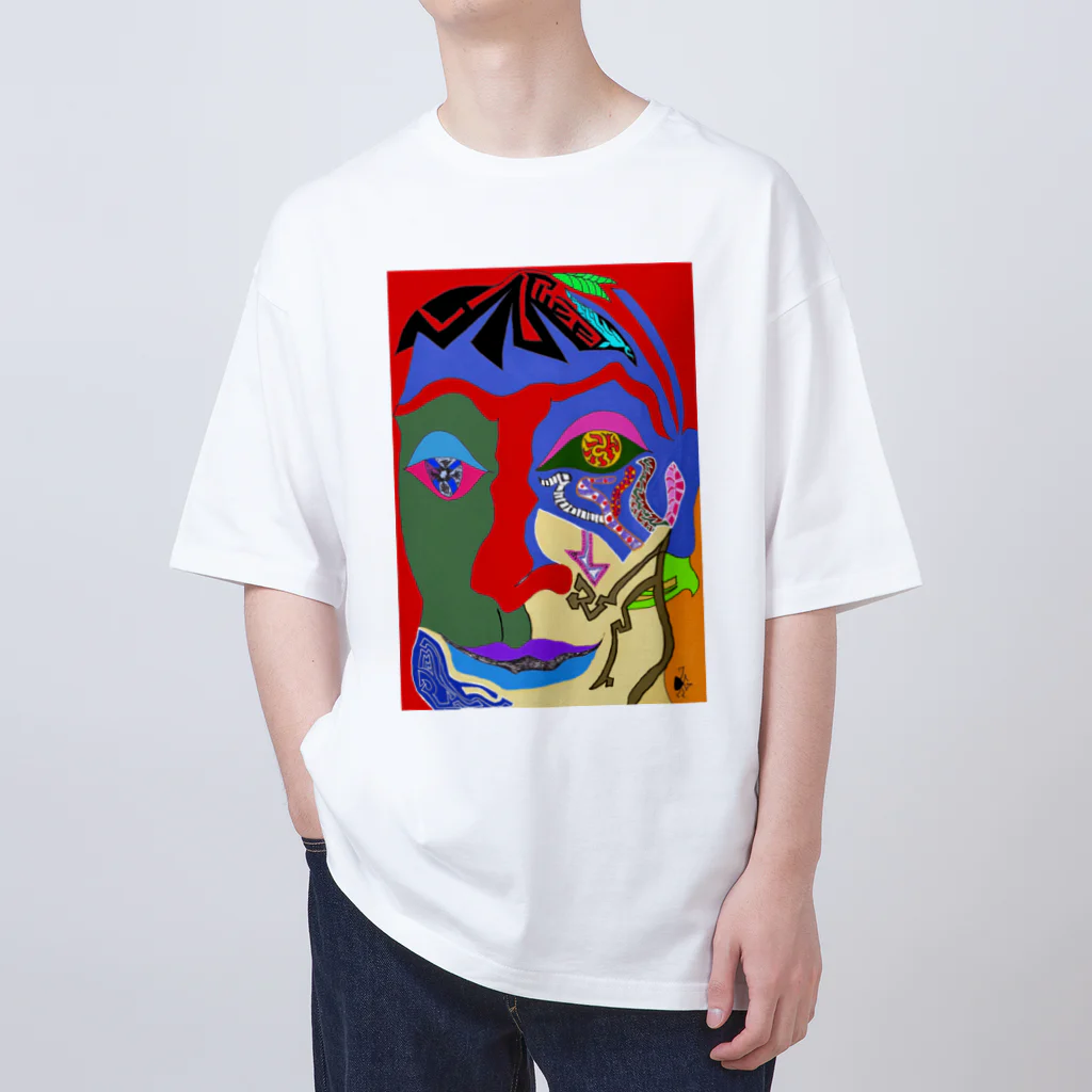 mindartist_darrow_gのHunter(狩人） Oversized T-Shirt