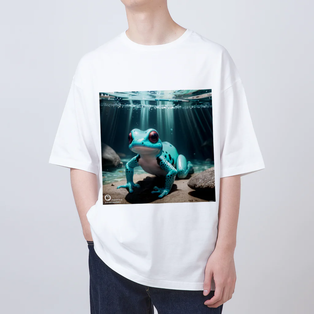 人魚の夢の新種発見ヤドクガエル Oversized T-Shirt