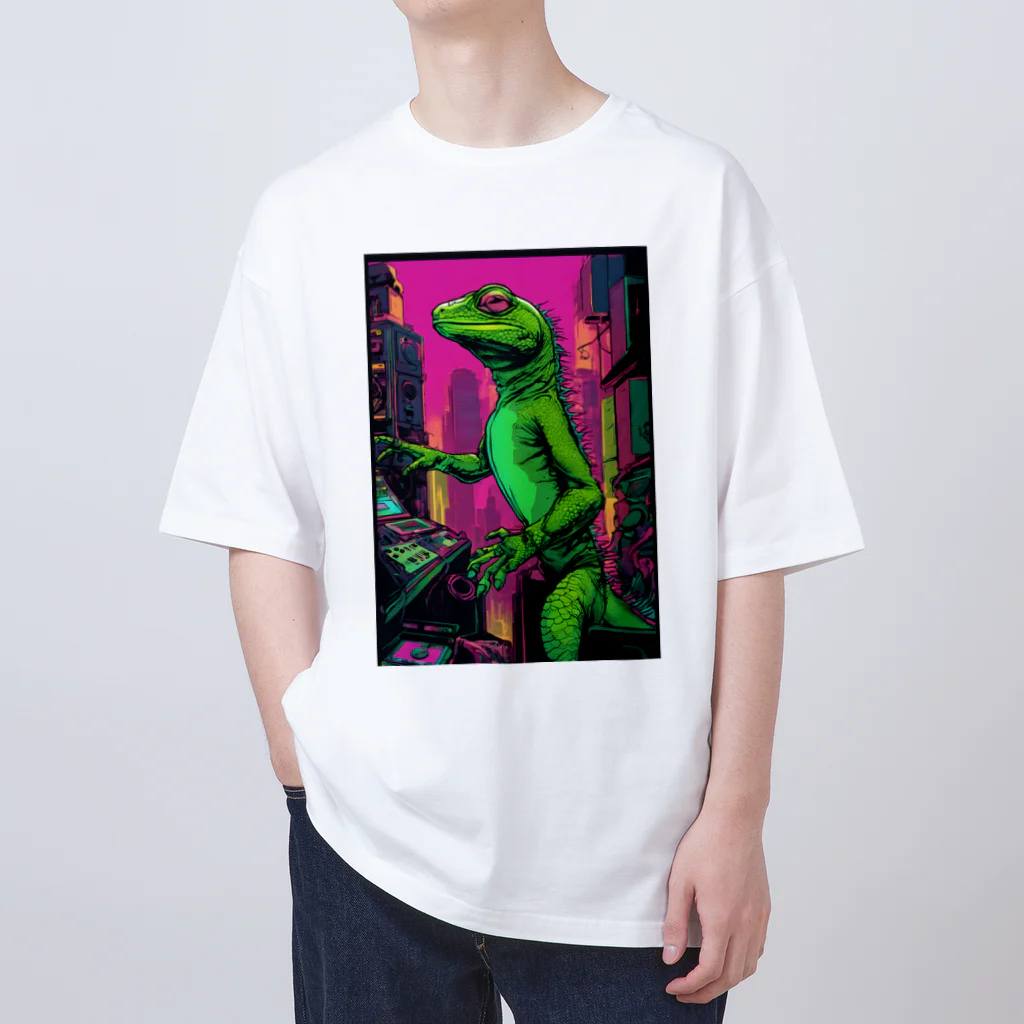 LimeGUMのLimeLizarD　 オーバーサイズTシャツ