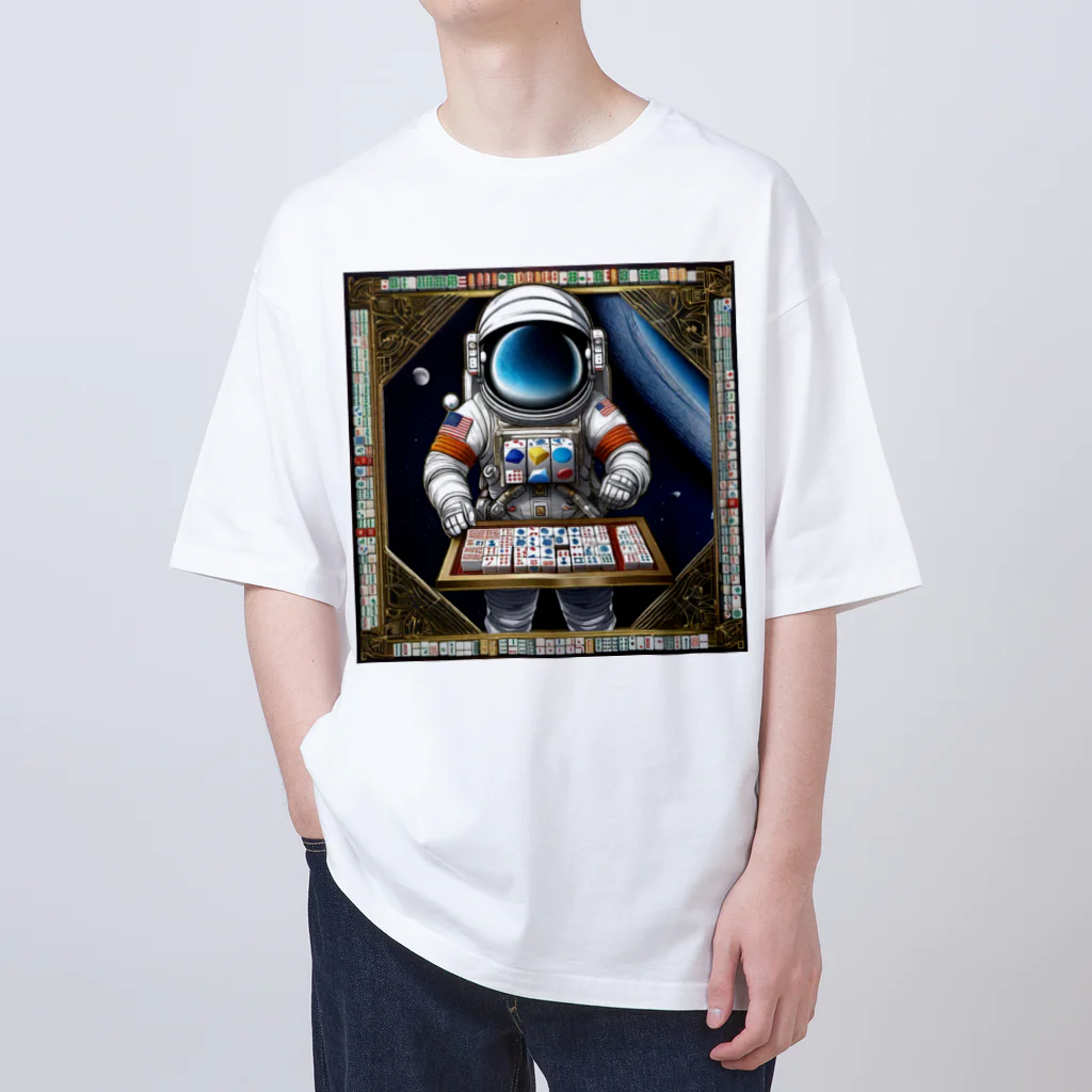 宇宙開発デザイン科の宇宙のギャンブラー オーバーサイズTシャツ