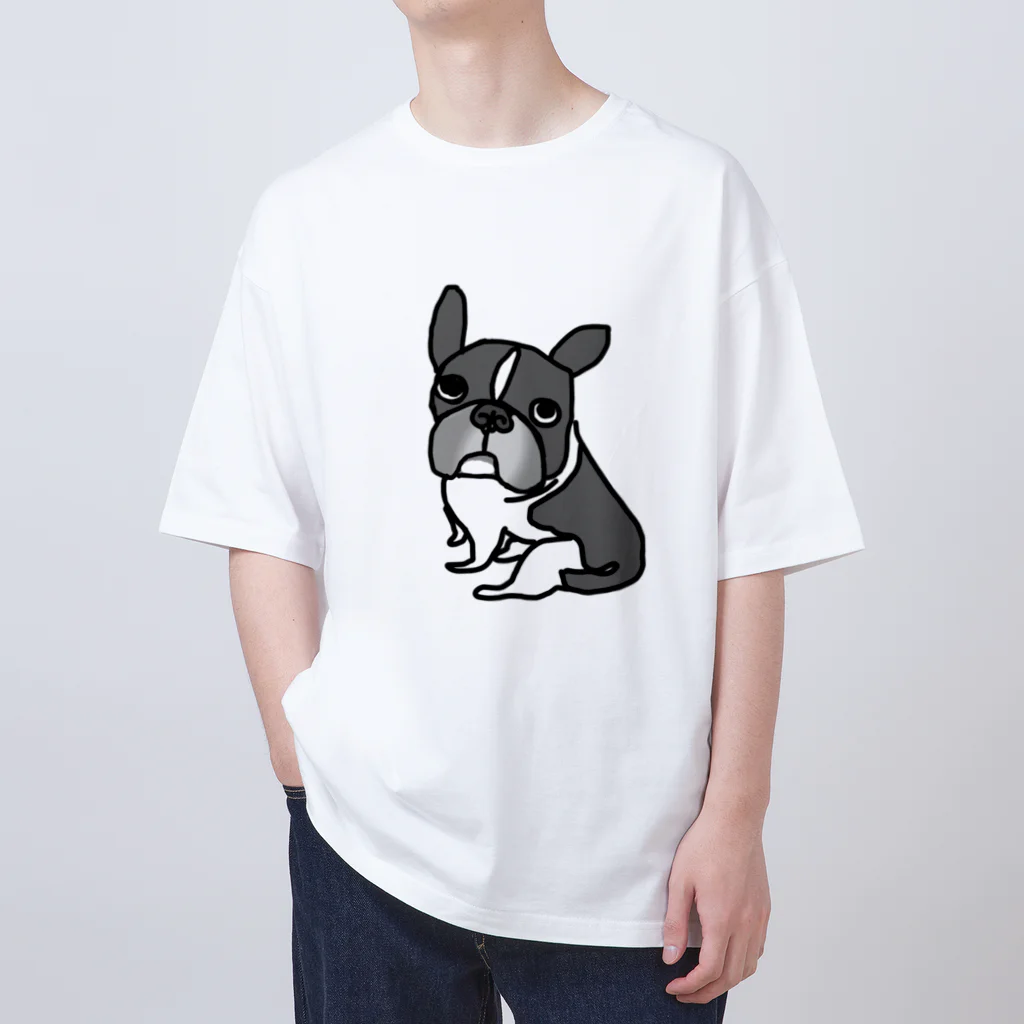 ひらいんさいどのブルオさん オーバーサイズTシャツ