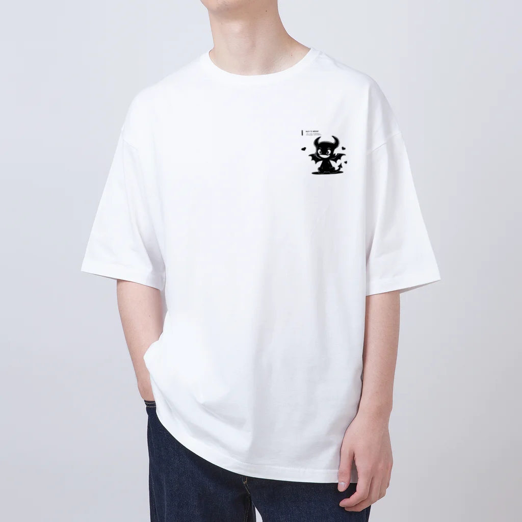 youfourのデビルくん Oversized T-Shirt