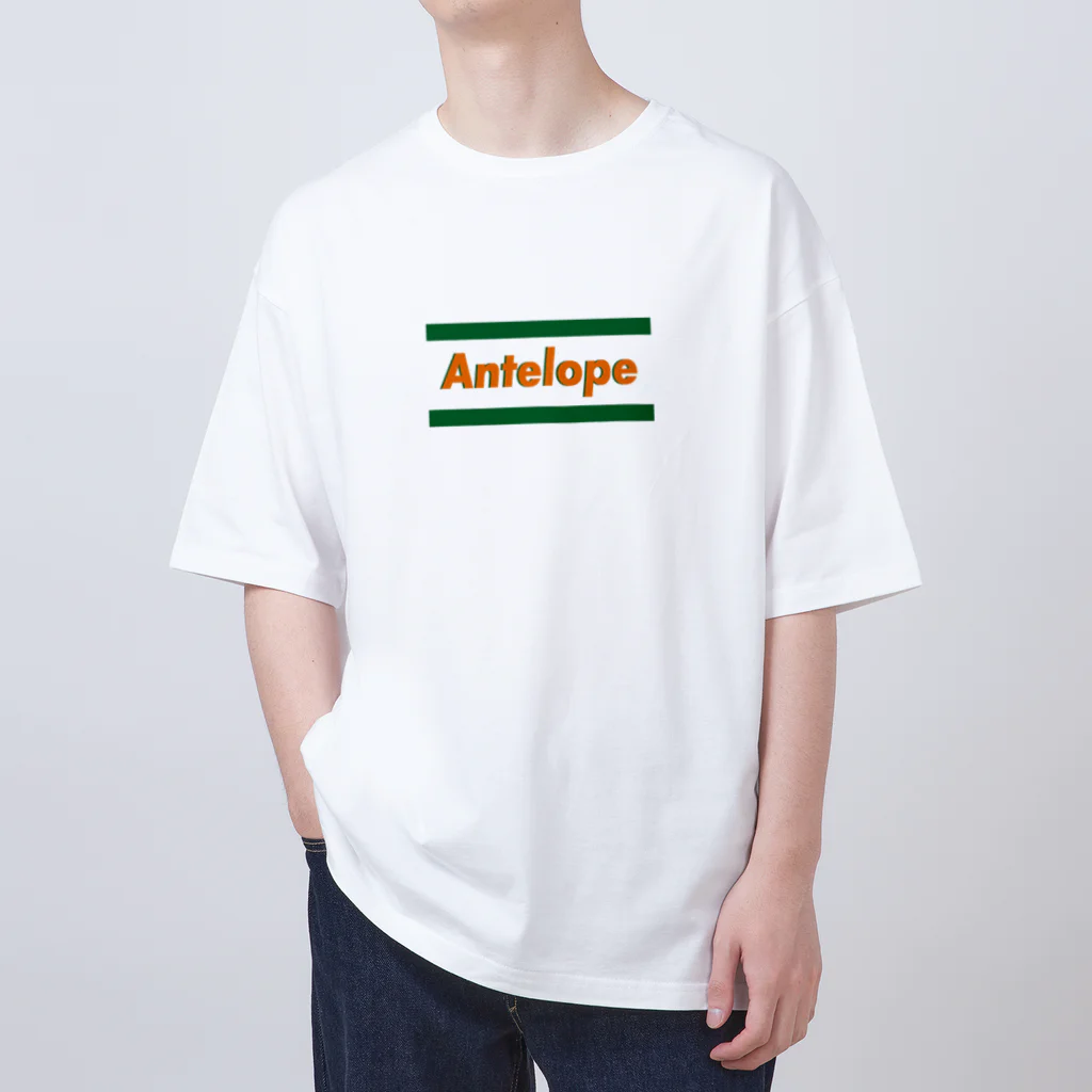 Antelope Sports Clubのグリーンロゴ Oversized T-Shirt