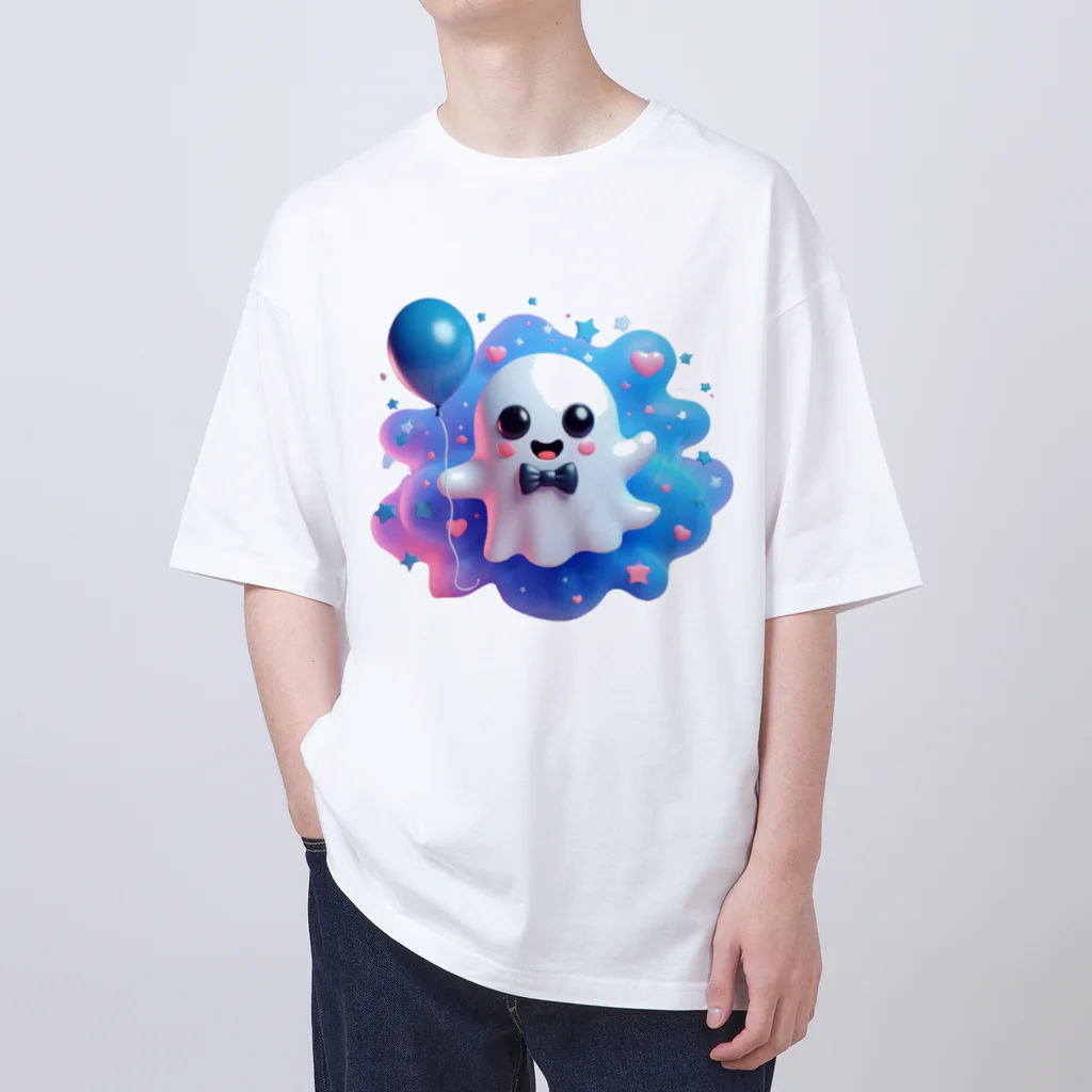 可愛いおばけのお店『ケケ』の可愛いおばけ『ケケ』くん Oversized T-Shirt