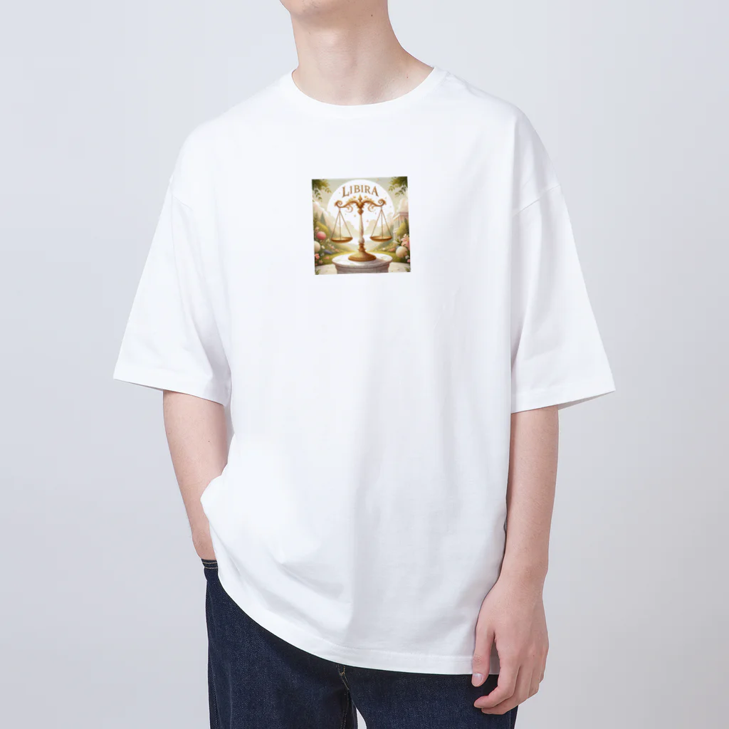 GENERAL SHOP＠DAの天秤座＠天秤の神秘庭 Oversized T-Shirt