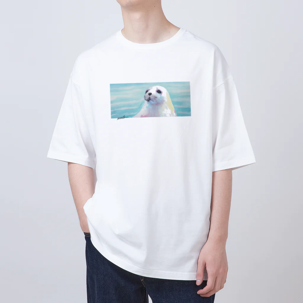 seals_25のしーおーるずの服。 オーバーサイズTシャツ